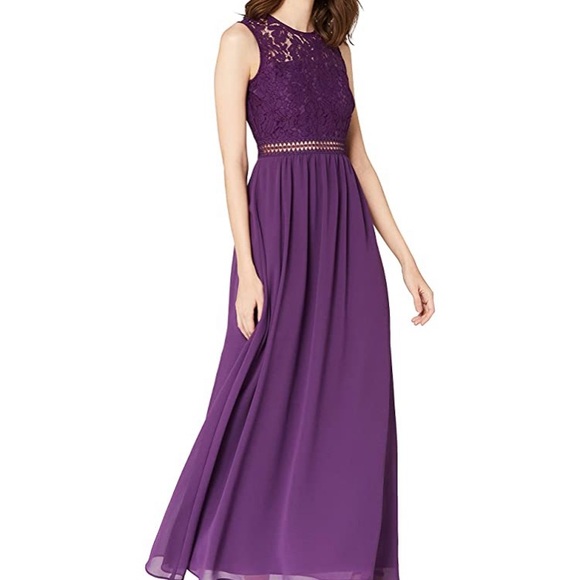 Truth & Fable Lace Trim Maxi Dress, Size M - Picture 8 of 9